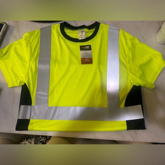 Men’s/women’s hi visibility work shirt size medium - Picture 2 of 6